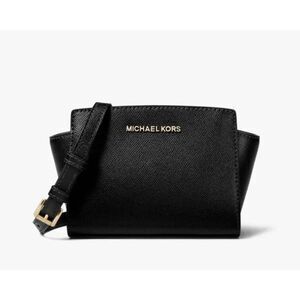MICHAEL KORS Selma Mini Saffiano Leather Crossbody